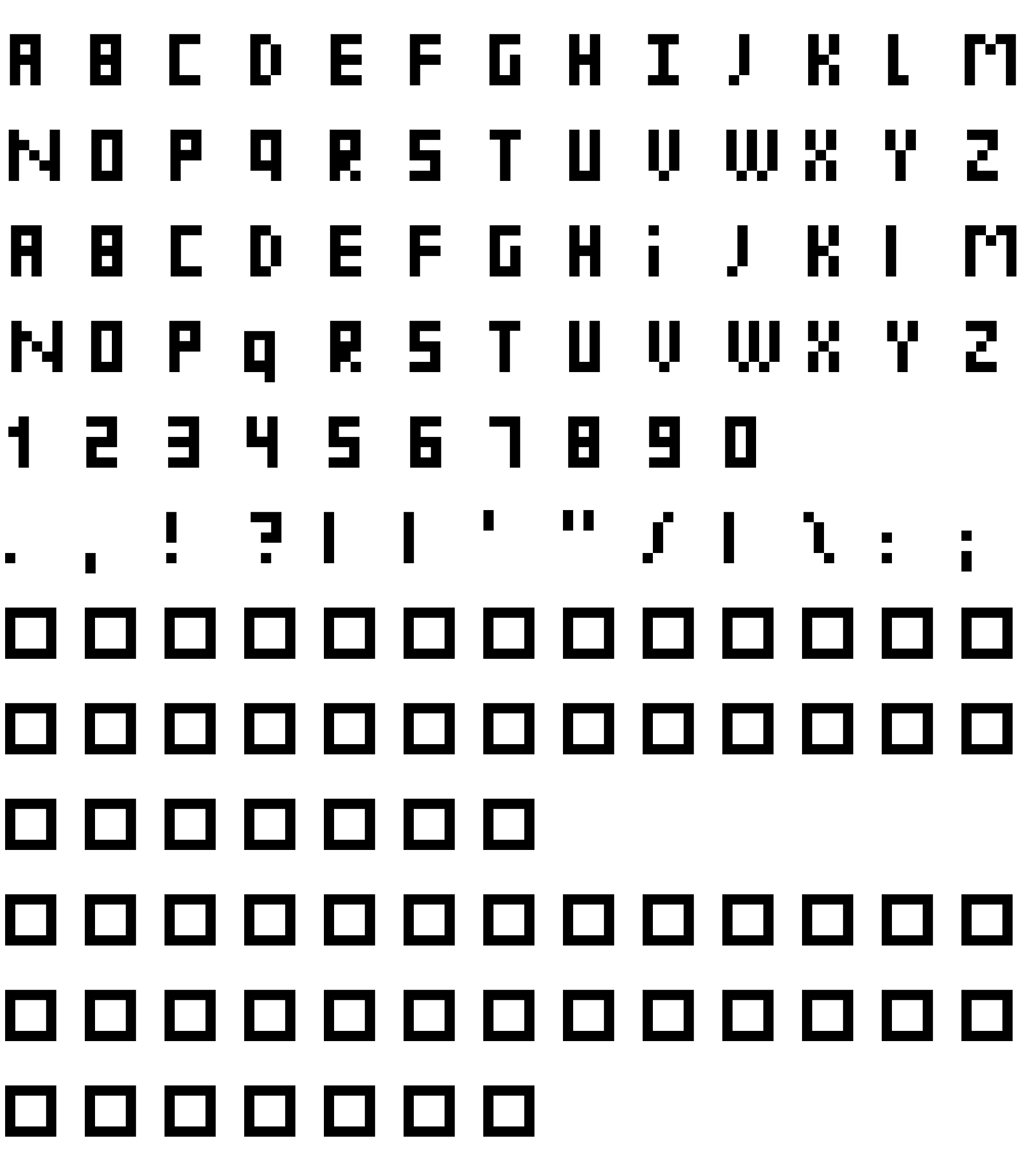 Шрифт @>AB>9