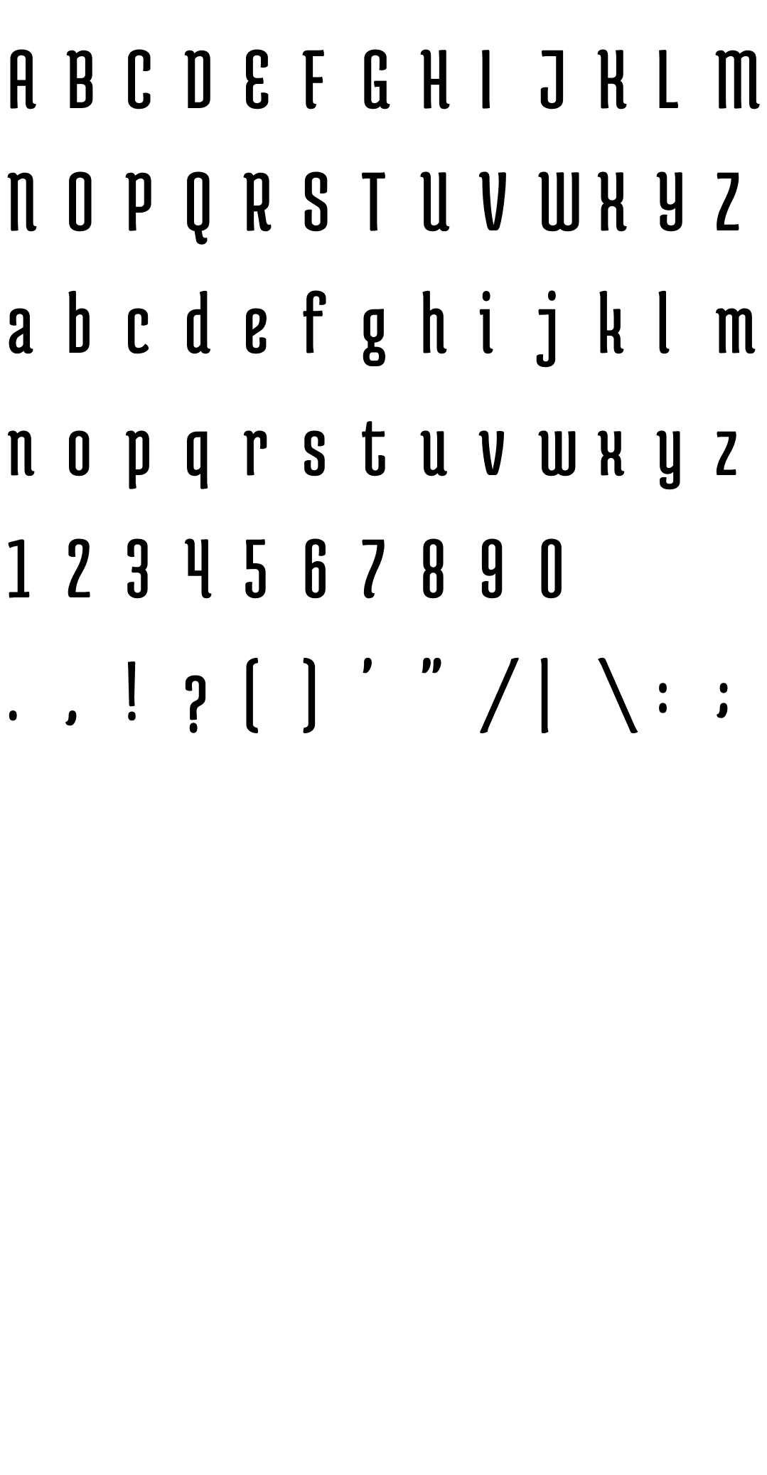 Шрифт Medula One