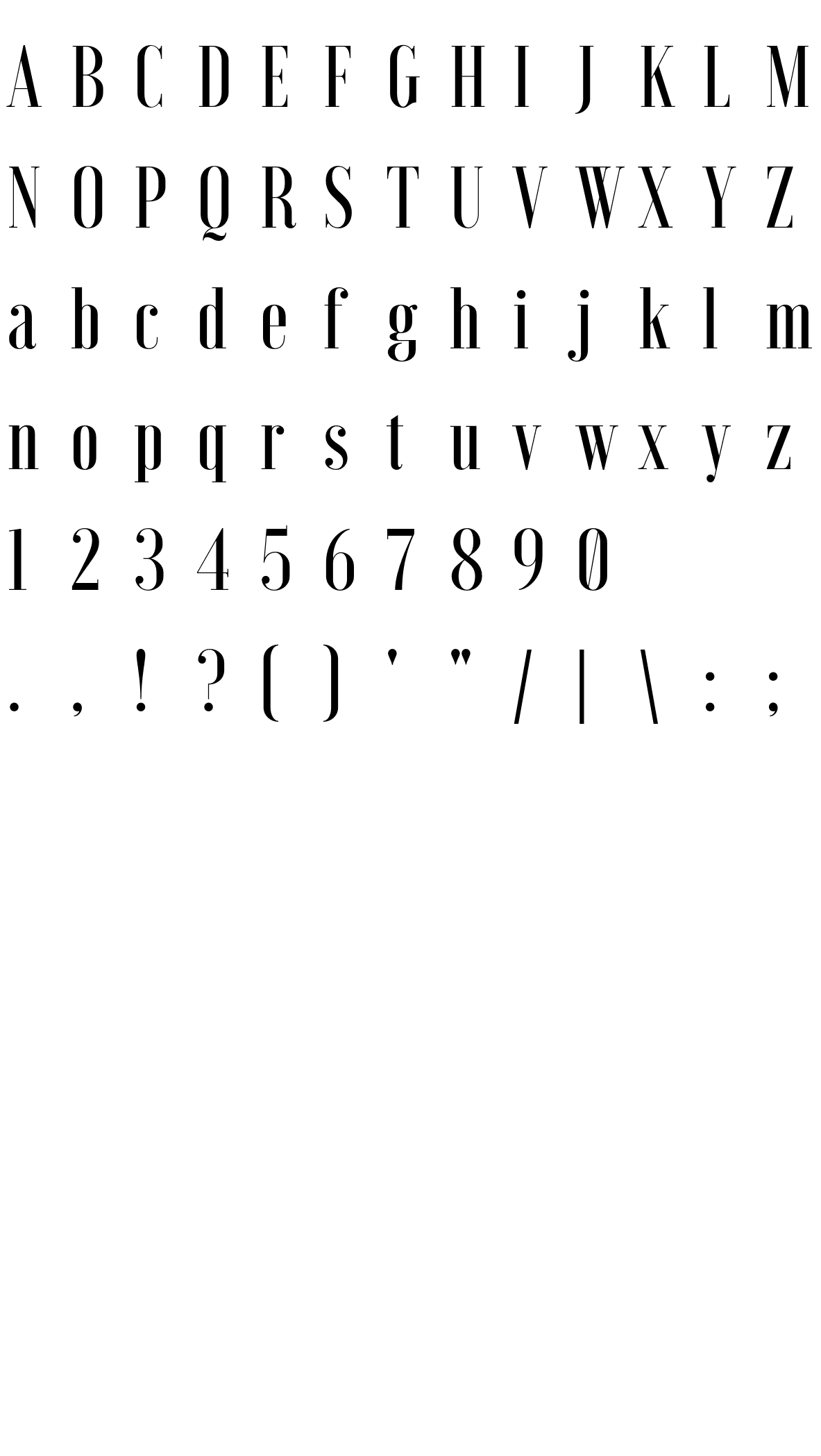 Шрифт Voga Medium