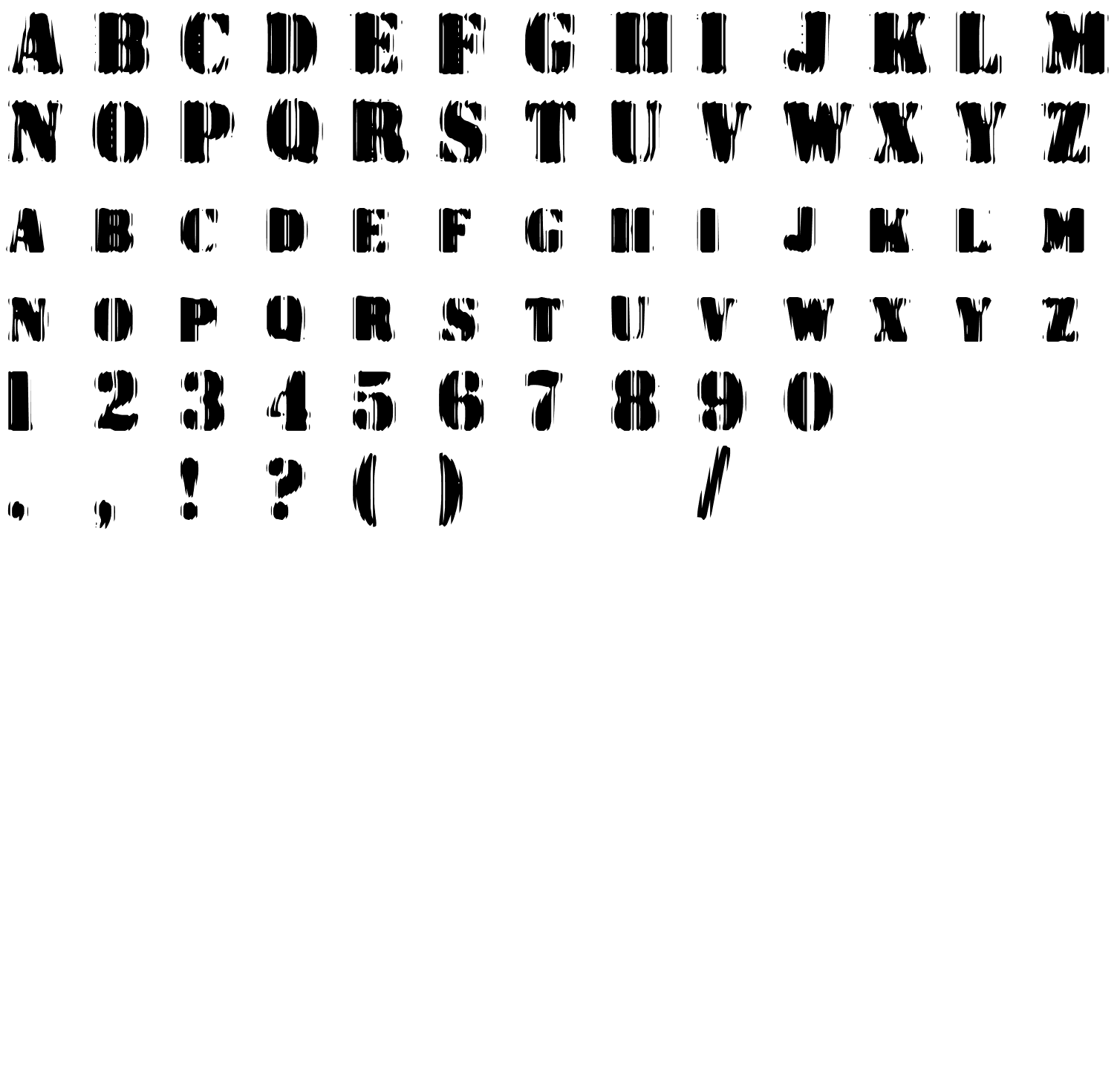 Шрифт Dr.Enoksen