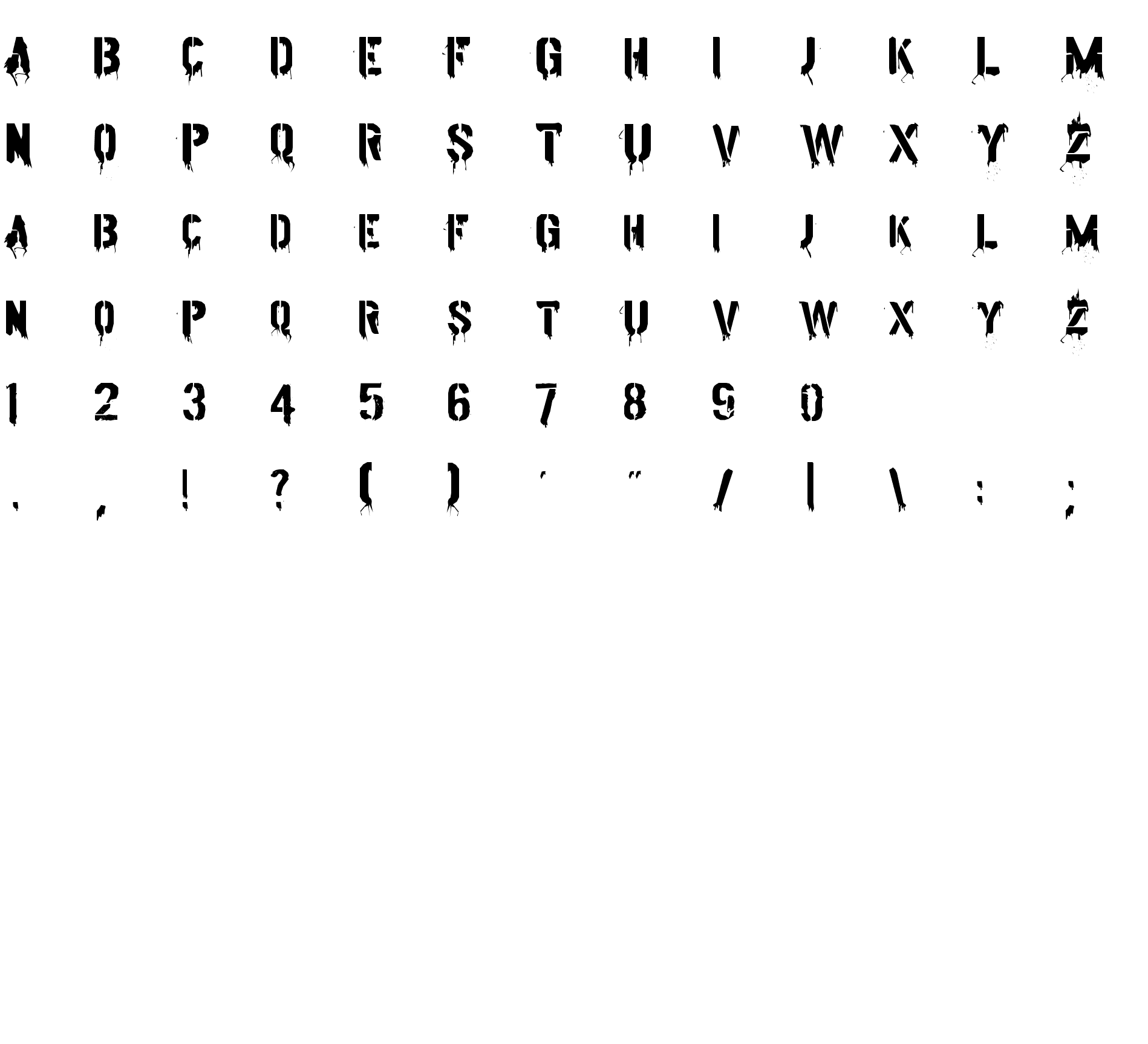 Шрифт American Life