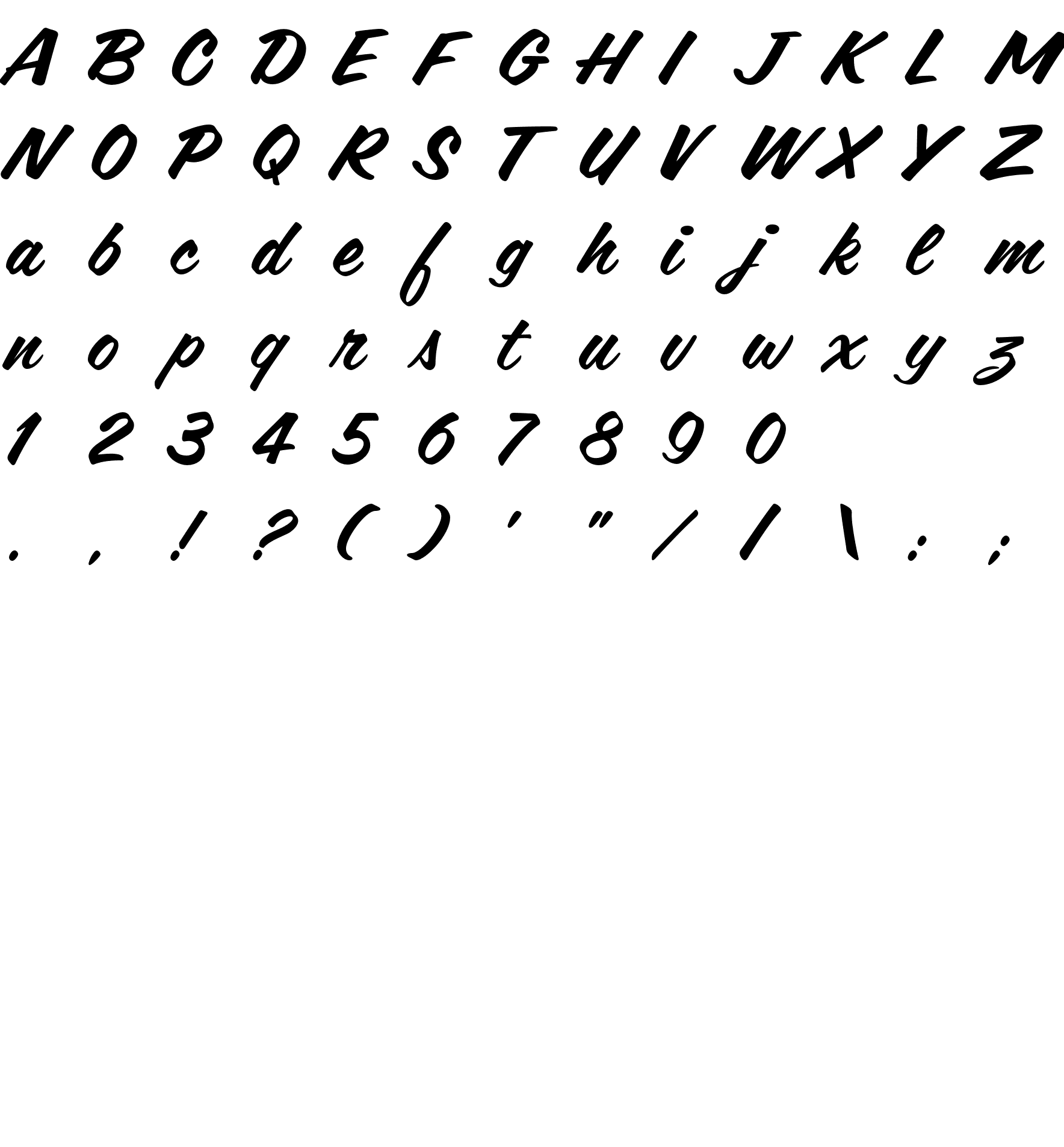 Шрифт CoffeeService