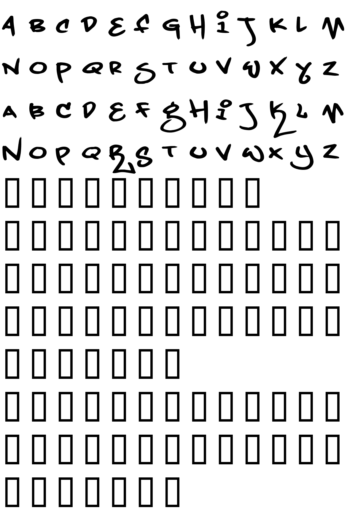 Шрифт Grand Stylus