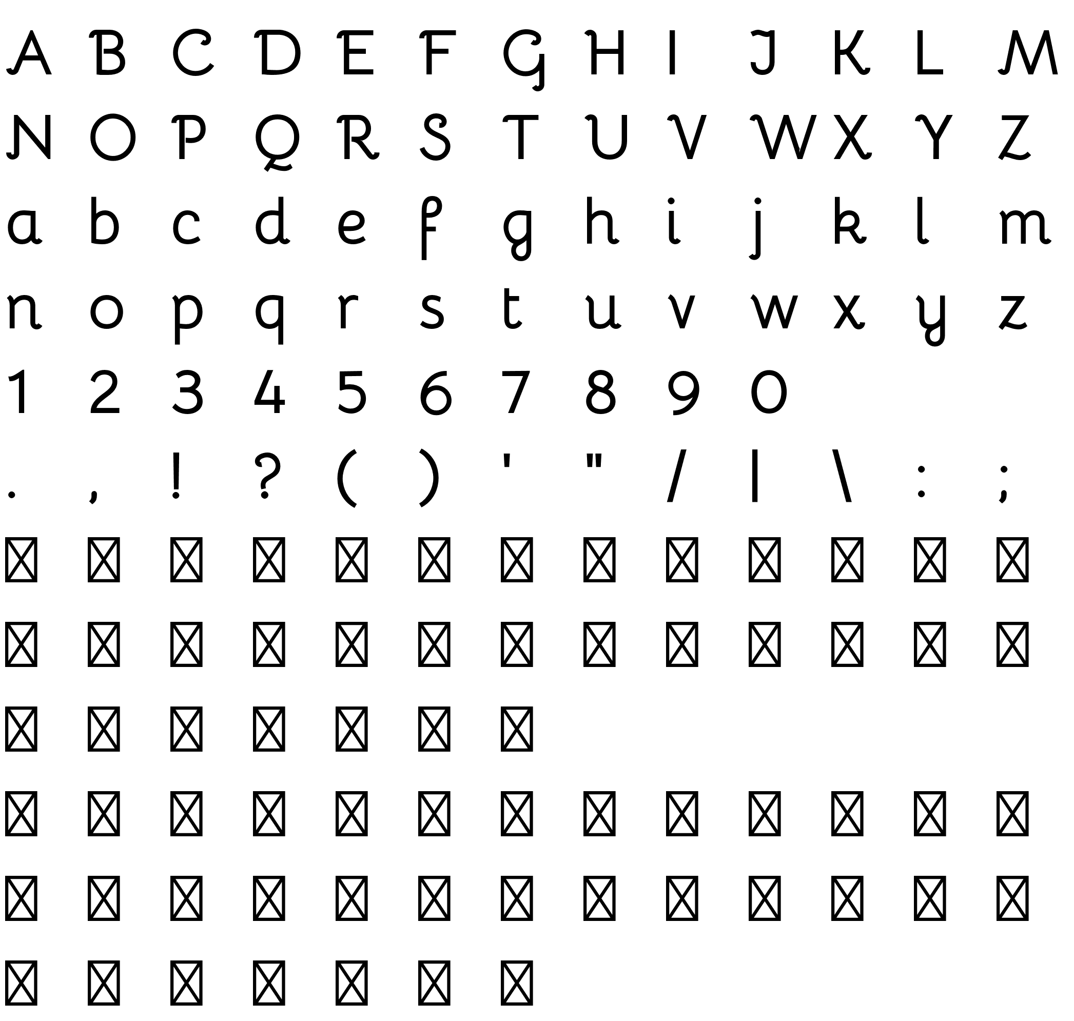 Шрифт Bellota Bold