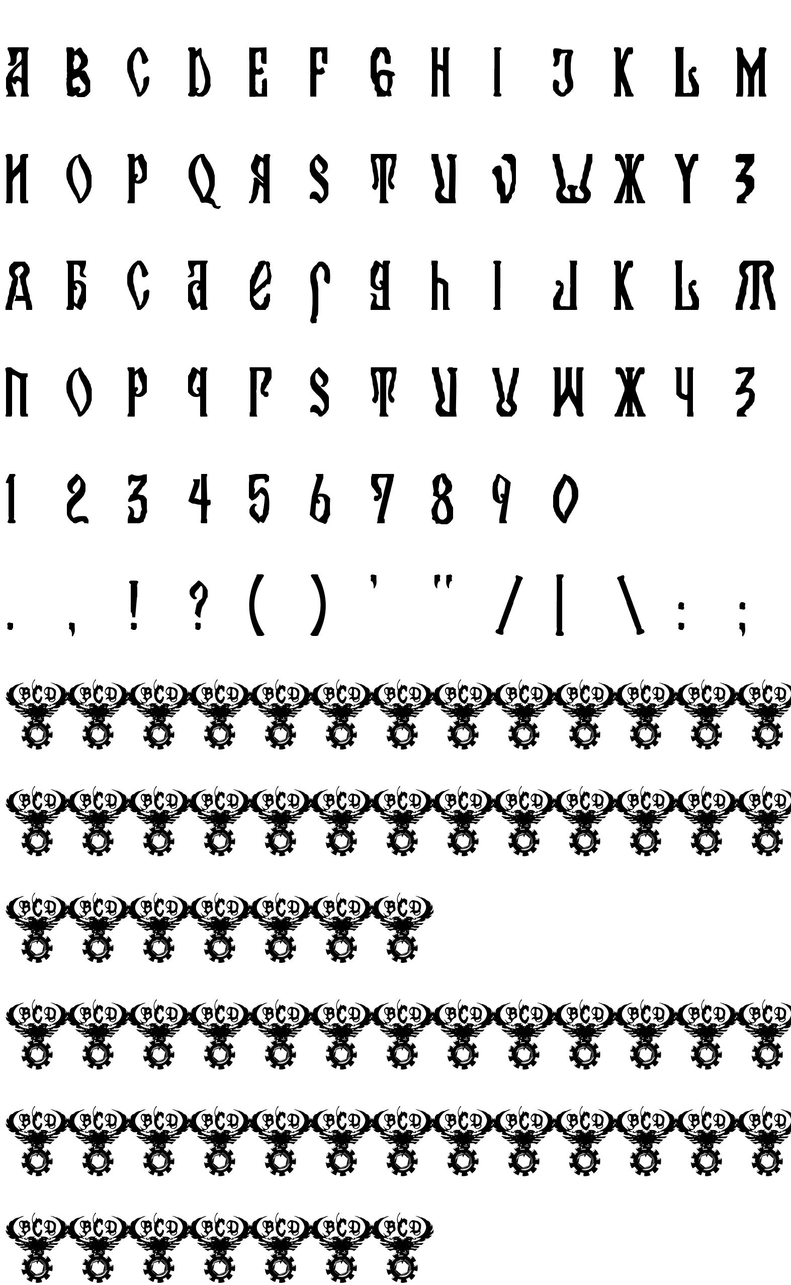 Шрифт Kremlin Orthodox Church